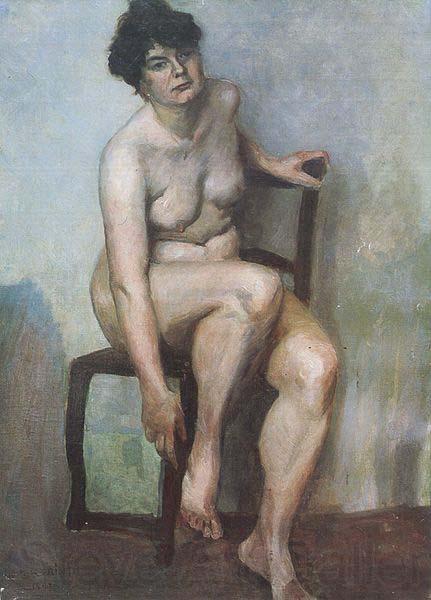 Lovis Corinth Nude Female